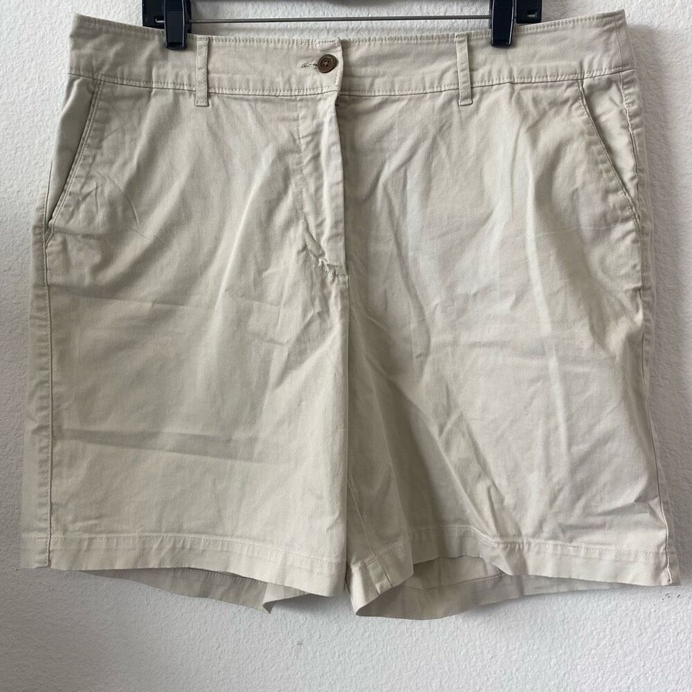Kim Rogers vintage khaki Shorts Size 18